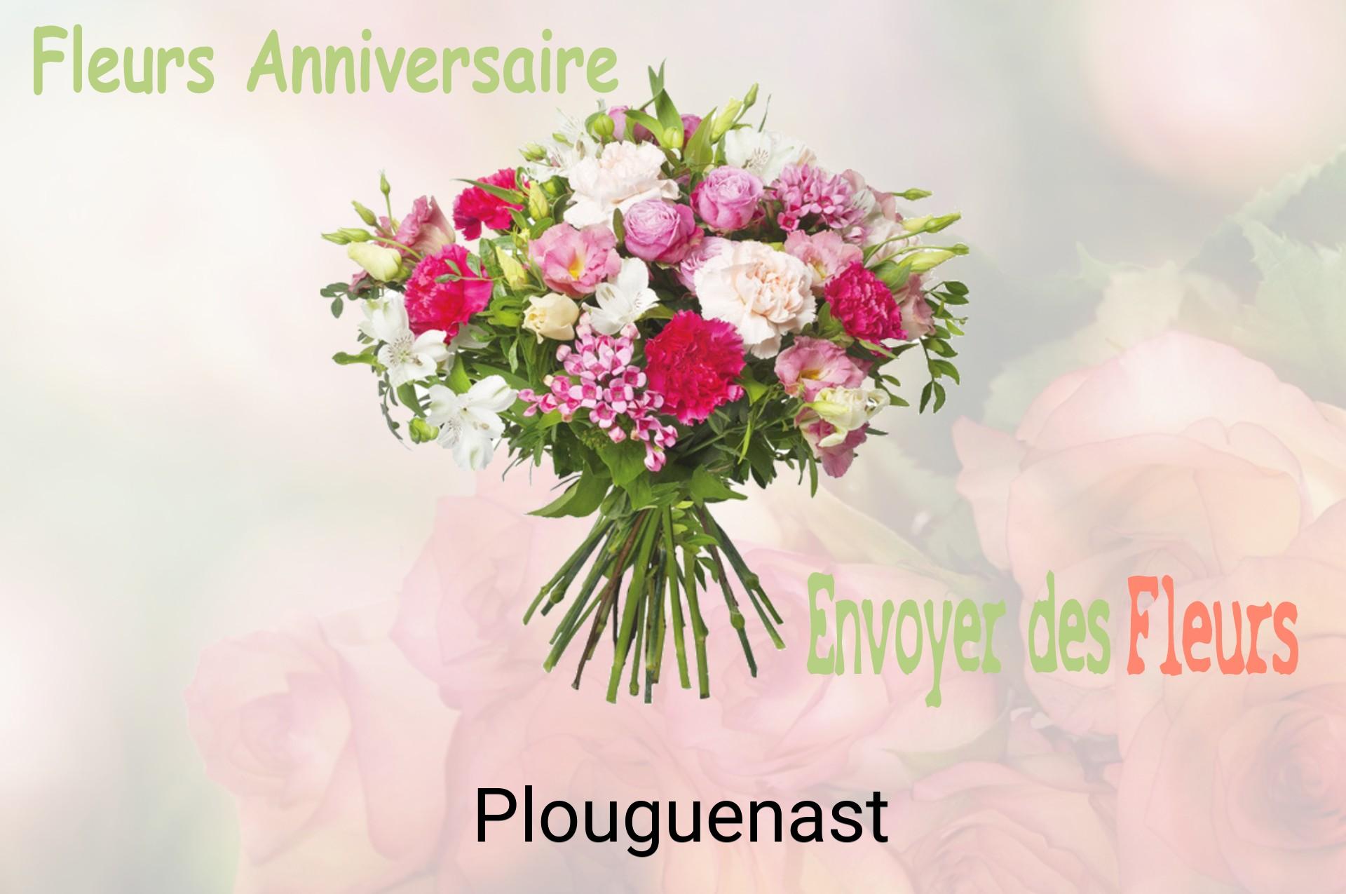 Bouquet de fleurs d’anniversaire livré à Plouguenast